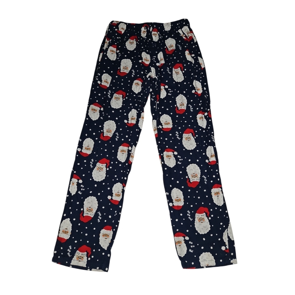 Old Navy Festive Santa Print‎ Pajama Size Medium